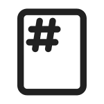 Document Page Top Left SVG Icon